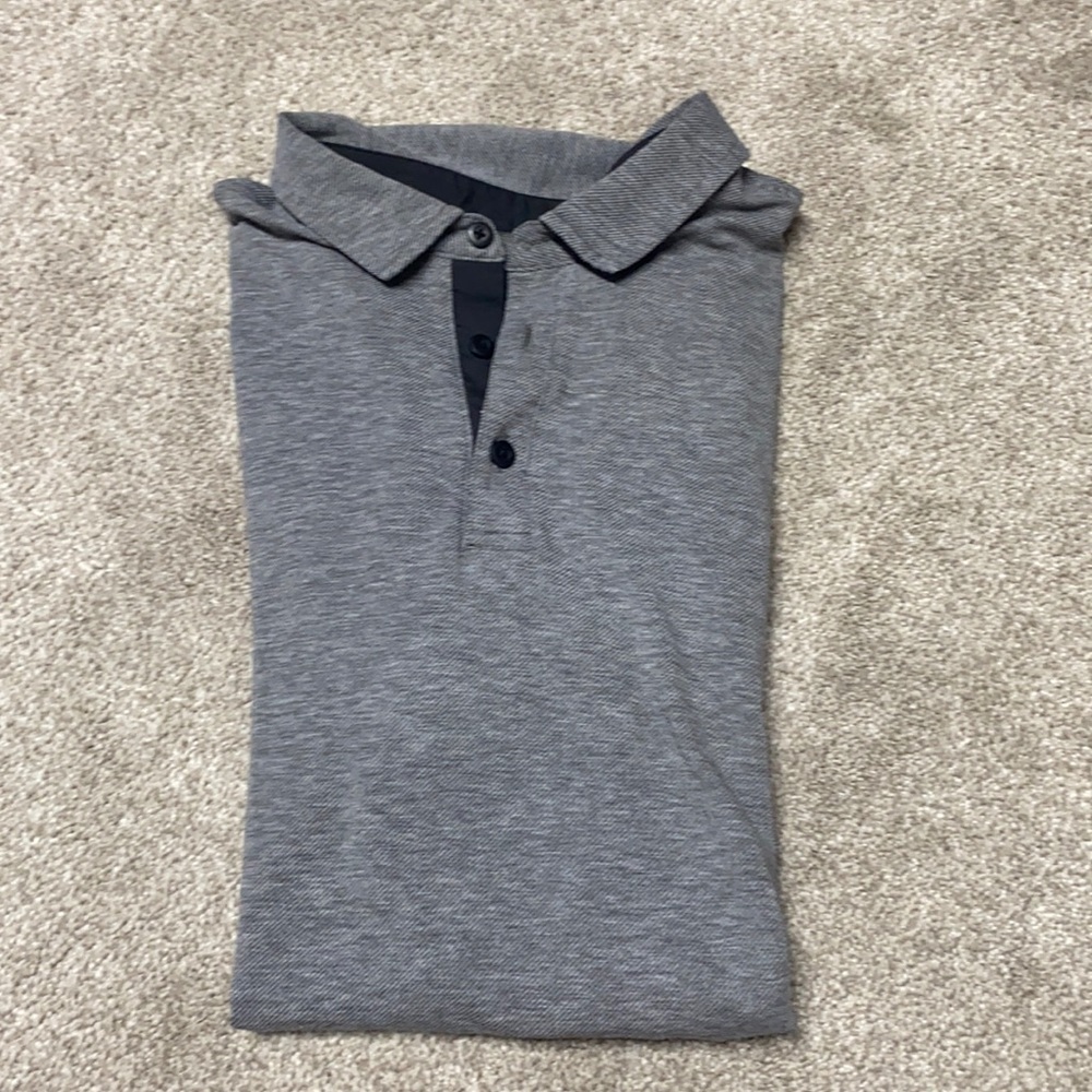 Light gray lululemon polo